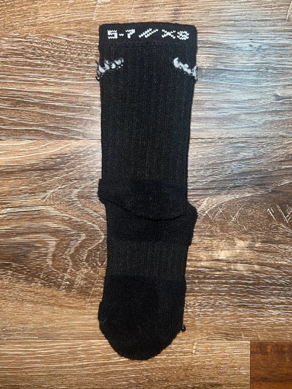 Nike Kids Black Dri-Fit Crew Socks - 6 Pack, Size XS 5-7
